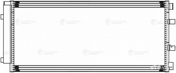 Радиатор кондиционера Рено Мастер 10