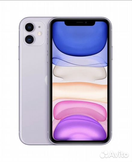Смартфон Apple iPhone 11 128 гб фиолетовый