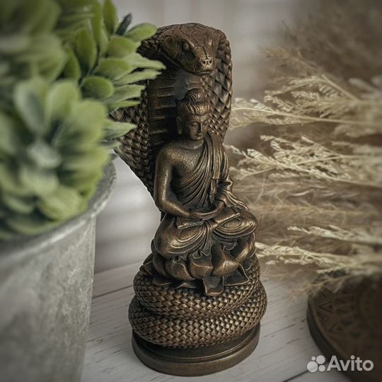 Статуэтка Будда / Будда / Будда на лотосе