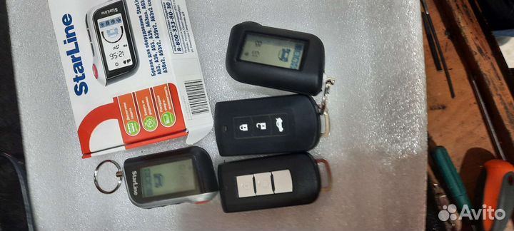 Привязка ключей и иммобилайзера, сигнализации