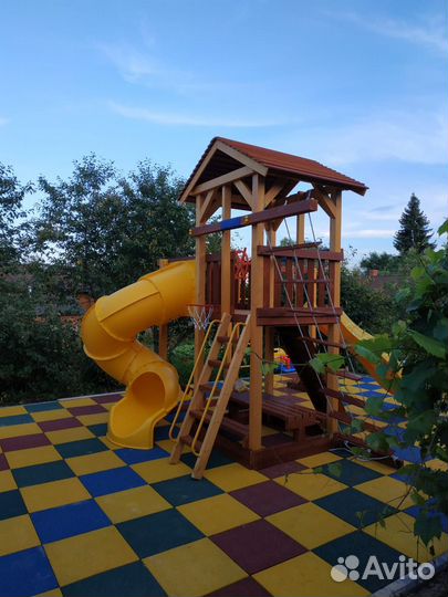 Детская площадка с гарантией 12 месяцев