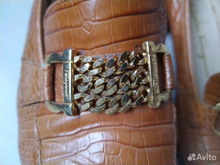 Винтажные мокасины Salvatore Ferragamo