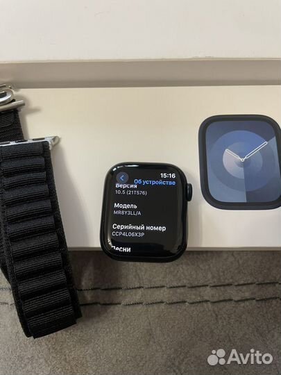 Apple Watch 9 41mm акб 100