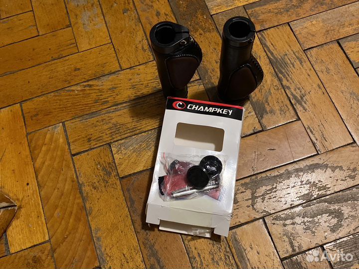 Грипсы кожаные для велосипеда