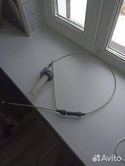 Короткоходная ручка газа. С тросиком