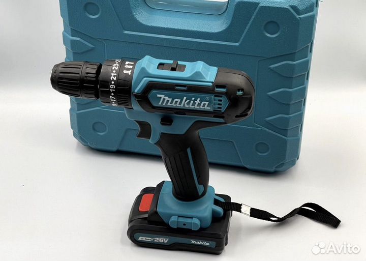 Шруповерт makita 26v ударный