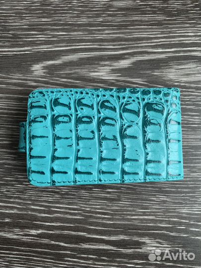 Визитница натуральная кожа