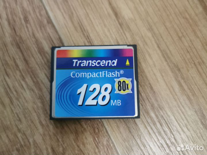 Compact flash Transcend 128 MB