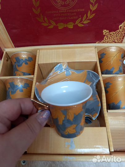 Кофейный сервиз новый