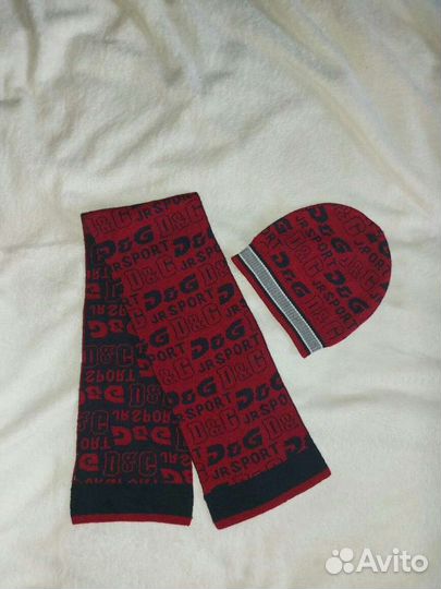 Комплект шапка и шарф 50-52