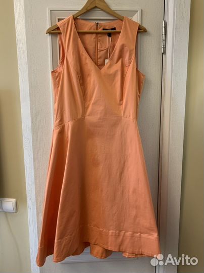 Платье Esprit 46 новое оранжевый