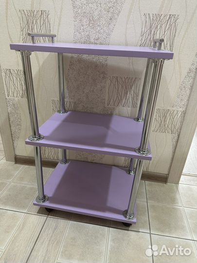 Этажерка, столик косметолога, полка лешмейкера