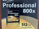 Карта памяти Lexar Professional 512GB