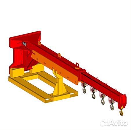 Кран балка на вилочный погрузчик KRT 3.5
