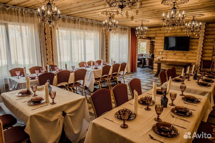 Банкетный зал, беседка, баня, бассейн