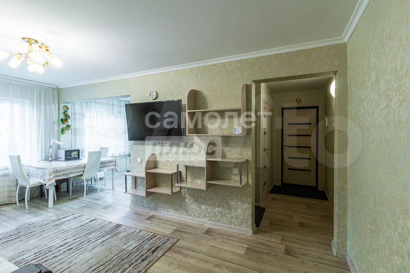 3-к. квартира, 58,9 м², 1/5 эт.