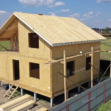 Дом из сип панелей под ключ