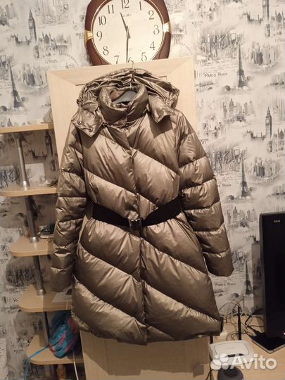 Пуховик зимний для девочки 158
