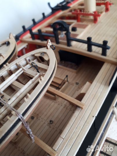 Модель корабля USS confederacy