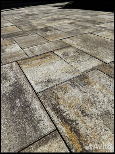 Тротуарная плитка брусчатка новый город
