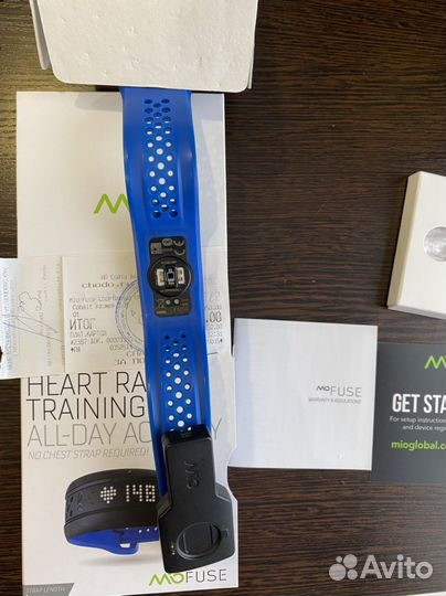 Пульсометр Фитнес-браслет Mio Fuse