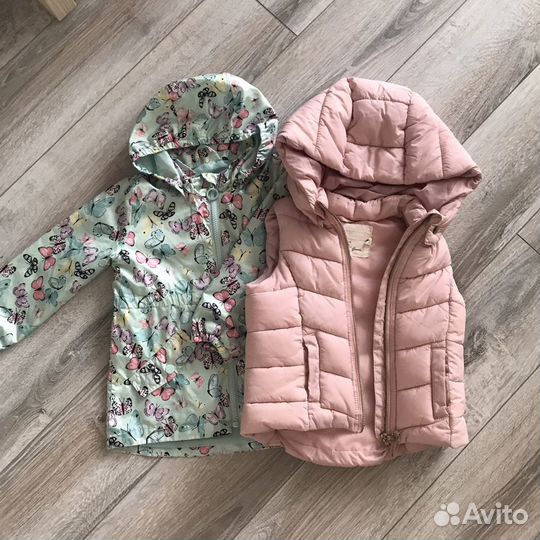 Жилетка и плащ