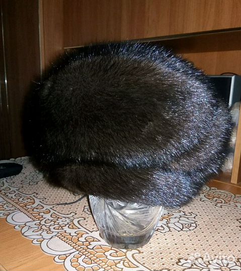 Шапка норковая новая