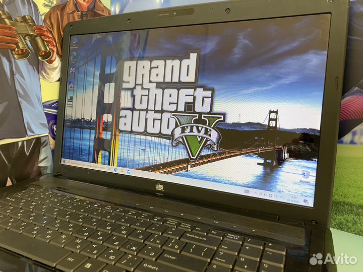 Большой Мощный Ноутбук i5/SSD/6gb/17.3