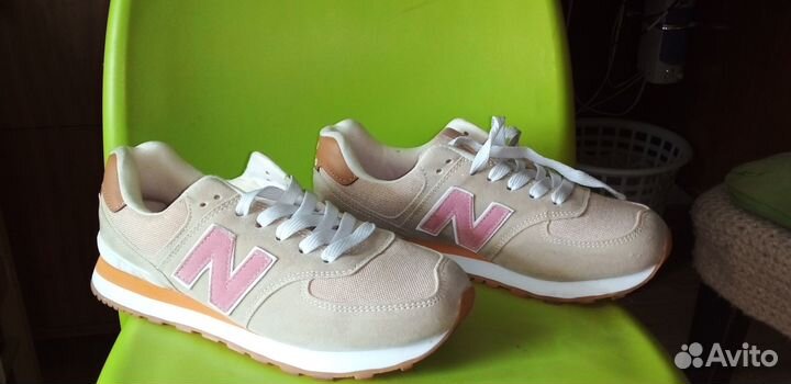 Кроссовки New balance 37на 36 ст.23 см практ.новые