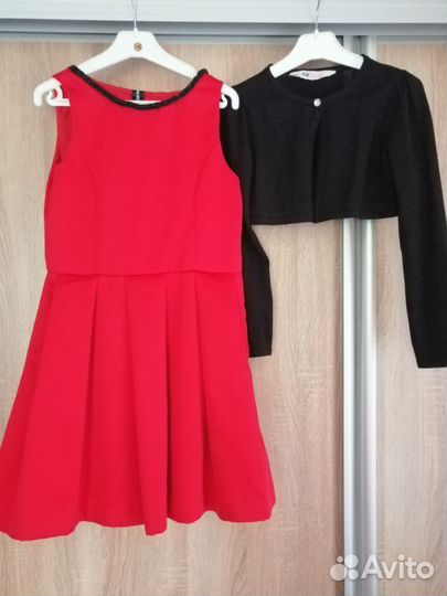 Платье нарядное для девочки с болеро