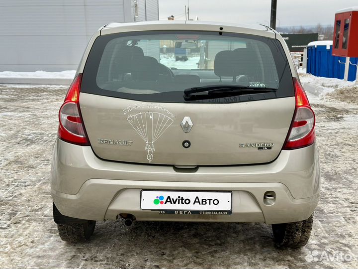 Renault Sandero 1.4 МТ, 2011, 115 000 км