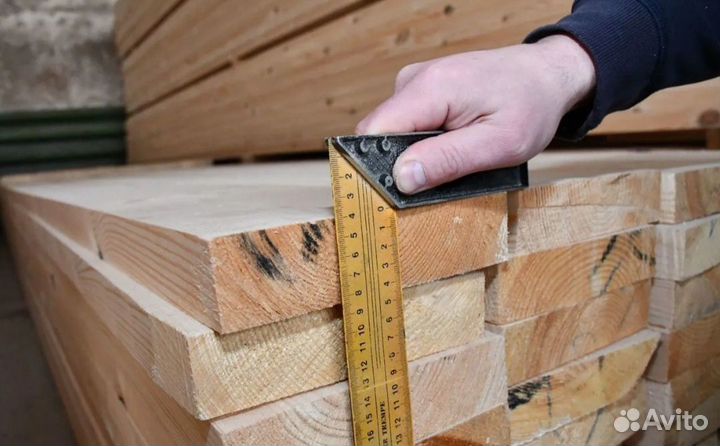 Сухая строганная доска от производителя