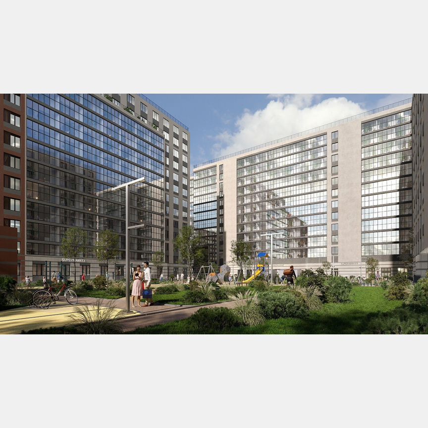 1-к. квартира, 35,7 м², 10/12 эт.
