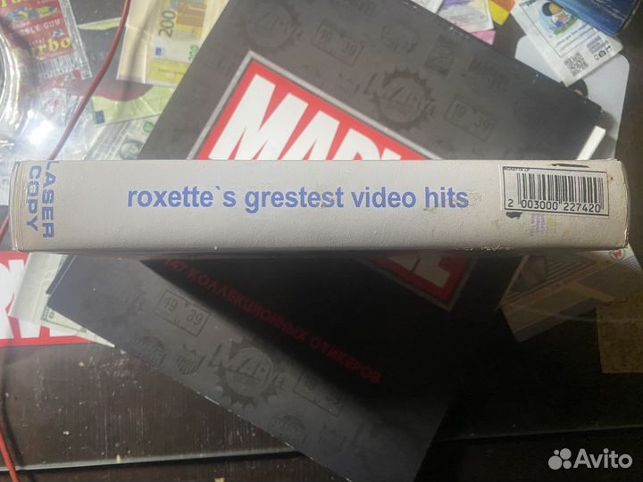 Roxette's greatest video hits VHS видеокассета