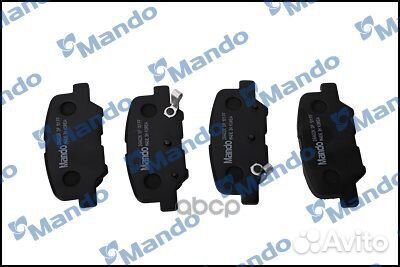 Колодки тормозные дисковые зад MPA17 MPA17