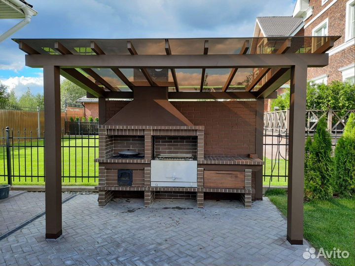 Готовые модульные печи барбекю за 1 день