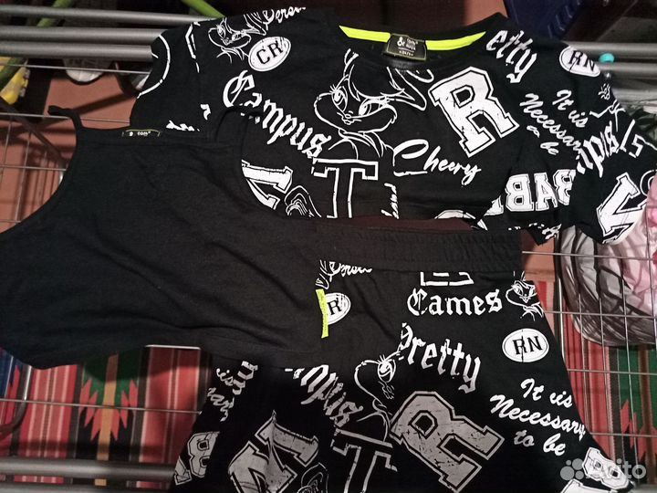 Летний костюм для девочки