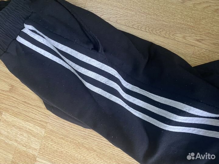 Широкие штаны adidas balenciaga type