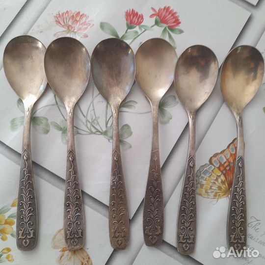 Мельхиоровые ложки СССР