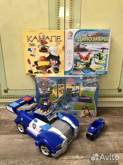 Настольные игры и игрушки Щенячий патруль: пакетом