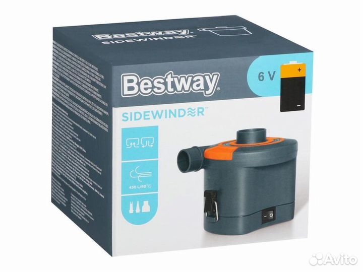 Насос электрический на батарейках Bestway(Новый)