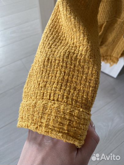 Жакет женский тонкий твид 44 46