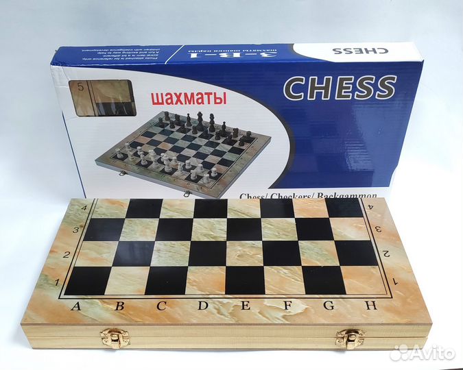 Набор Шахматы шашки нарды 40 х 40 см