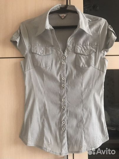 Блузка рубашка женская 48 размер