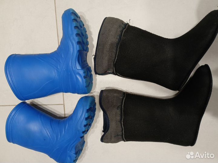 Сапожки резиновые (эва) 30-31