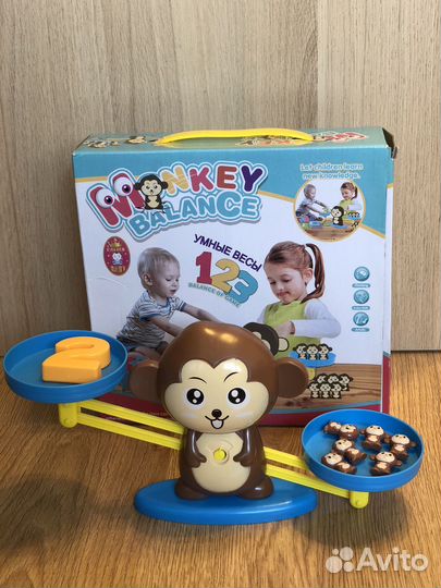 Monkey Balance Умные весы игра Для Детей