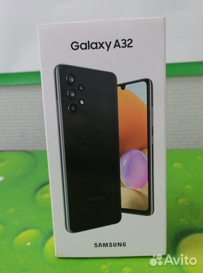 Смартфон Samsung A32 (с чехлом)