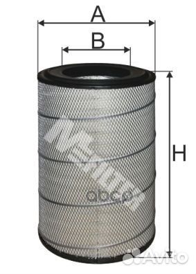 Фильтр воздушный hcv mfilter 228 LX612, GB508