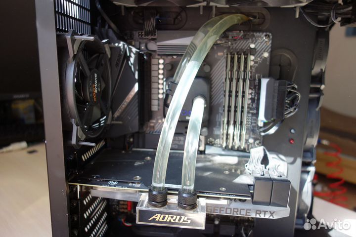 Видеокарта на гарантии днс Gigabyte RTX 3080 Aorus