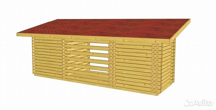 Хоз блок 6х2